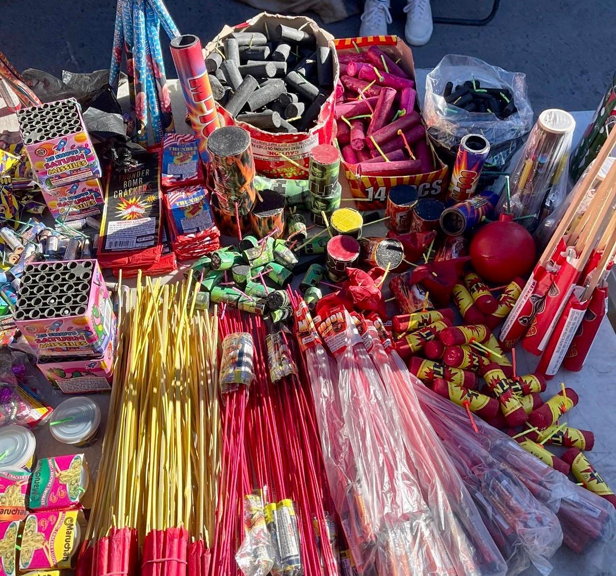 Decomisa Gobierno Municipal más de 46 kilogramos de pirotecnia durante operativos en las nueve delegaciones