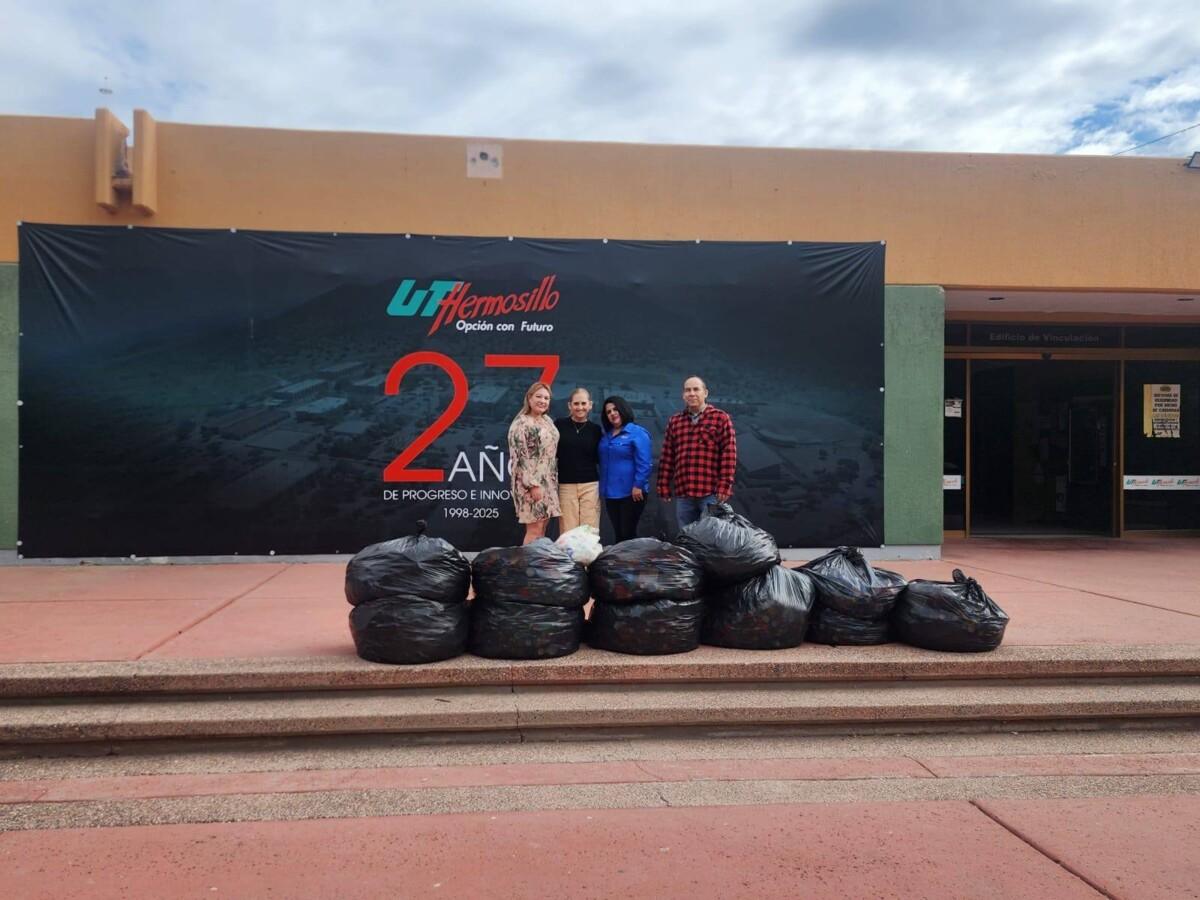Recolecta UTHermosillo más de 60 mil tapitas para apoyar a pacientes con cáncer
