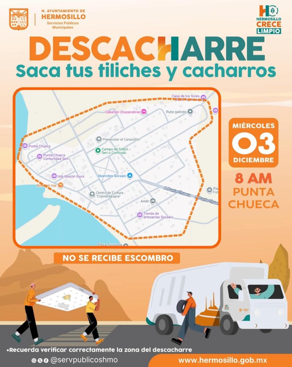 Continúa Gobierno Municipal descacharres para prevenir brotes de enfermedades transmisibles por vector