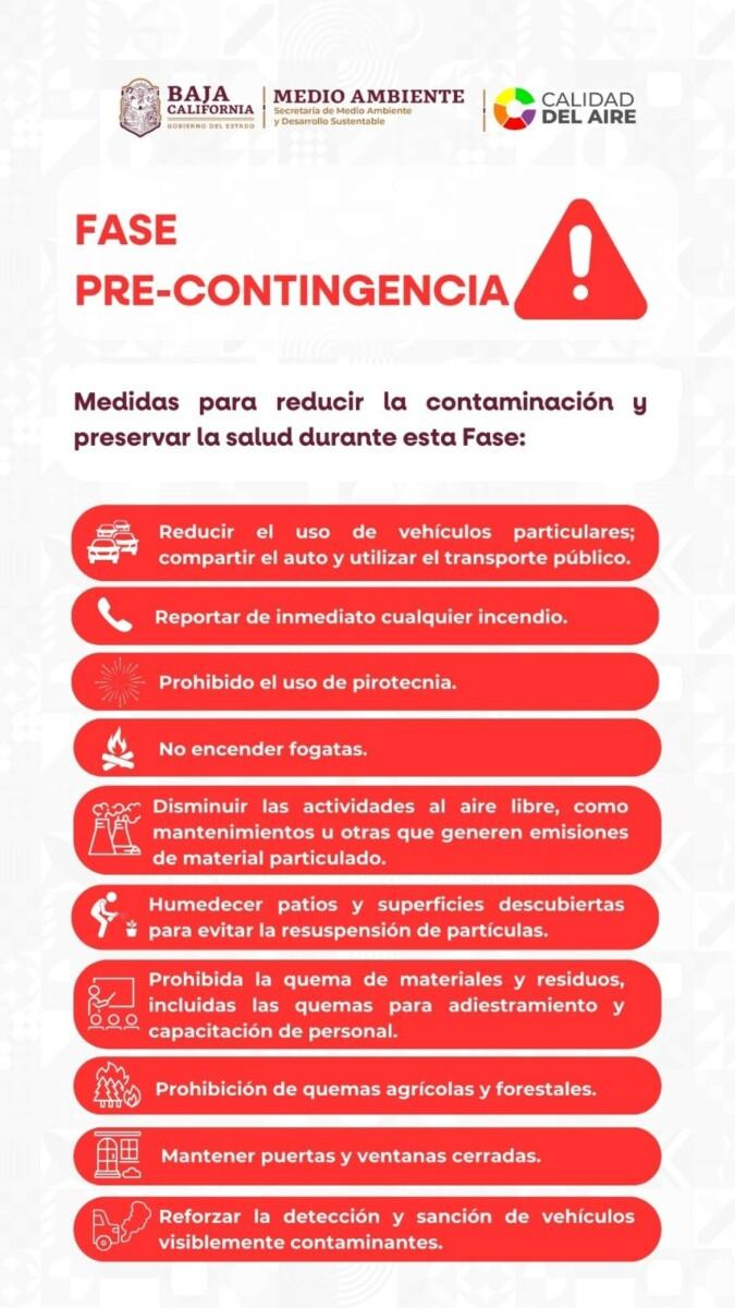 DE ÚLTIMA HORA MEXICALI EN FASE DE PRE CONTINGENCIA POR PÉSIMA CALIDAD DEL AIRE