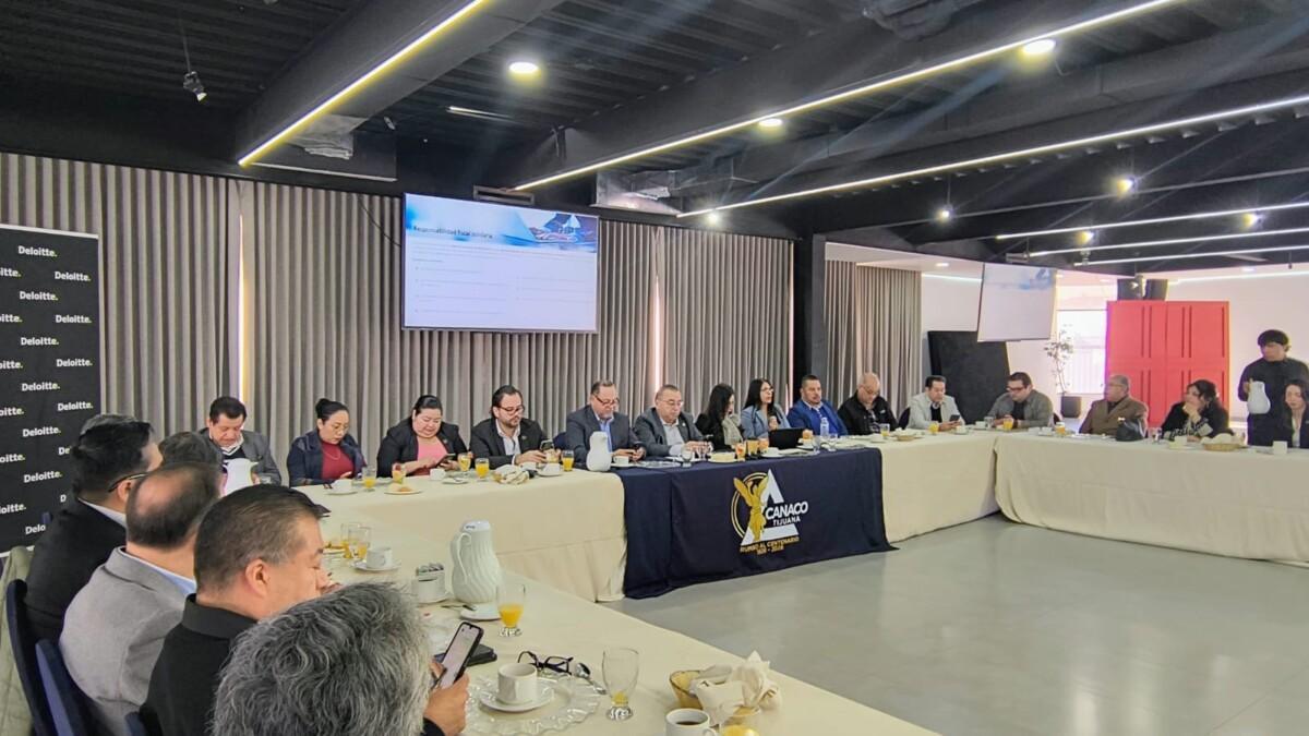 CANACO TIJUANA INFORMA, PREVIENE Y ACOMPAÑA AL EMPRESARIO ANTE NUEVAS REFORMAS FISCALES