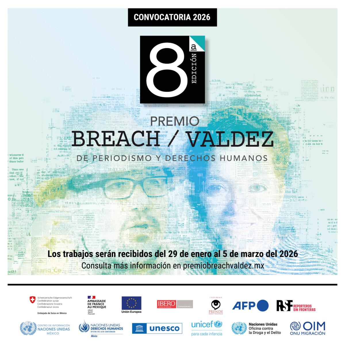 El premio Breach/ Valdez lanza su 8a edición con un reconocimiento inédito al periodismo local en derechos humanos