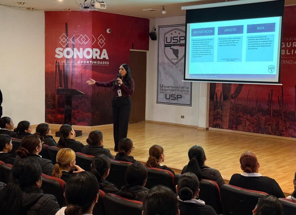 Inician cadetes de la Generación Dragón curso de inducción en la Universidad de la Seguridad Pública