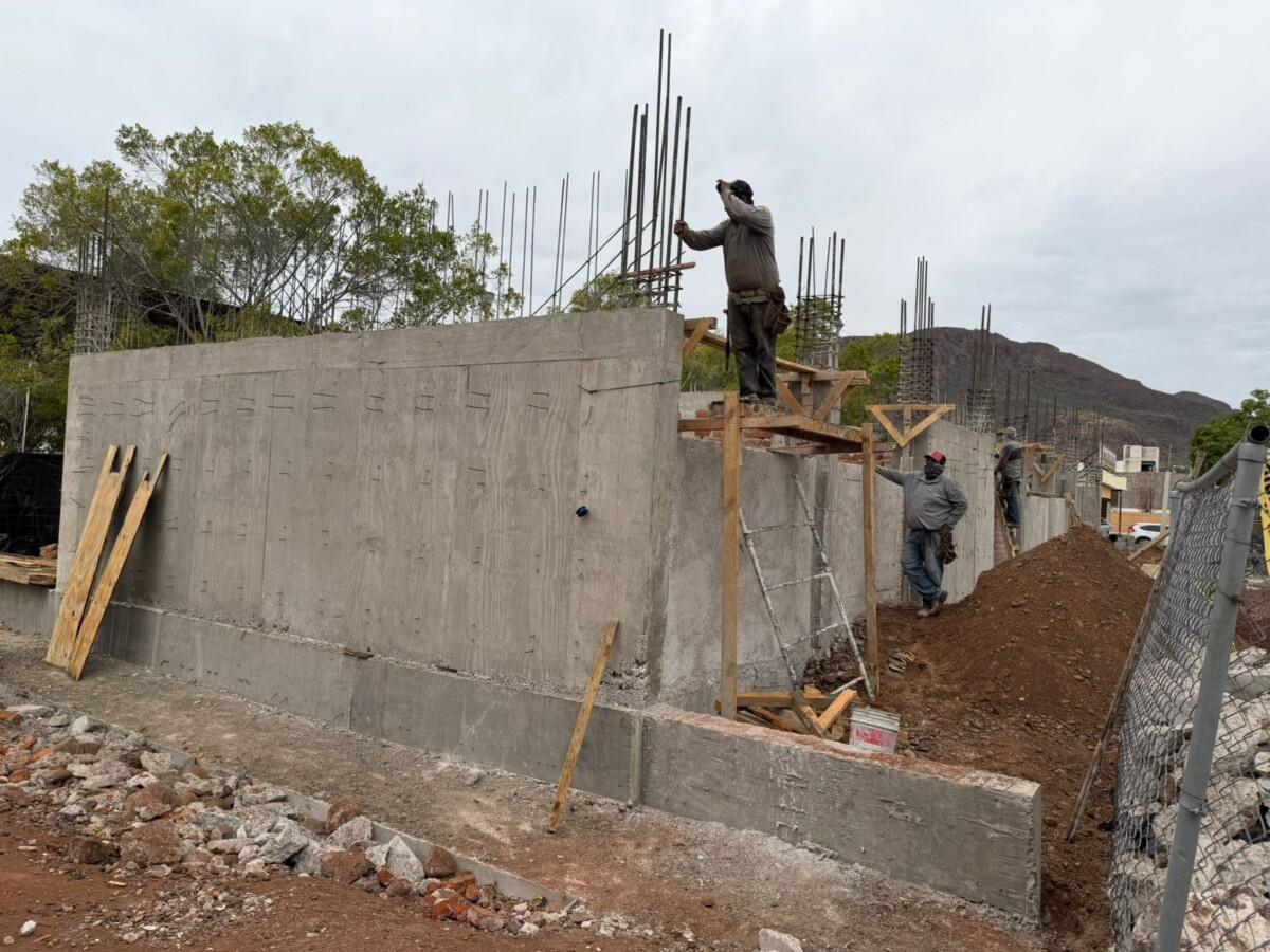 Avanza ampliación del plantel Conalep Guaymas en beneficio de la comunidad escolar