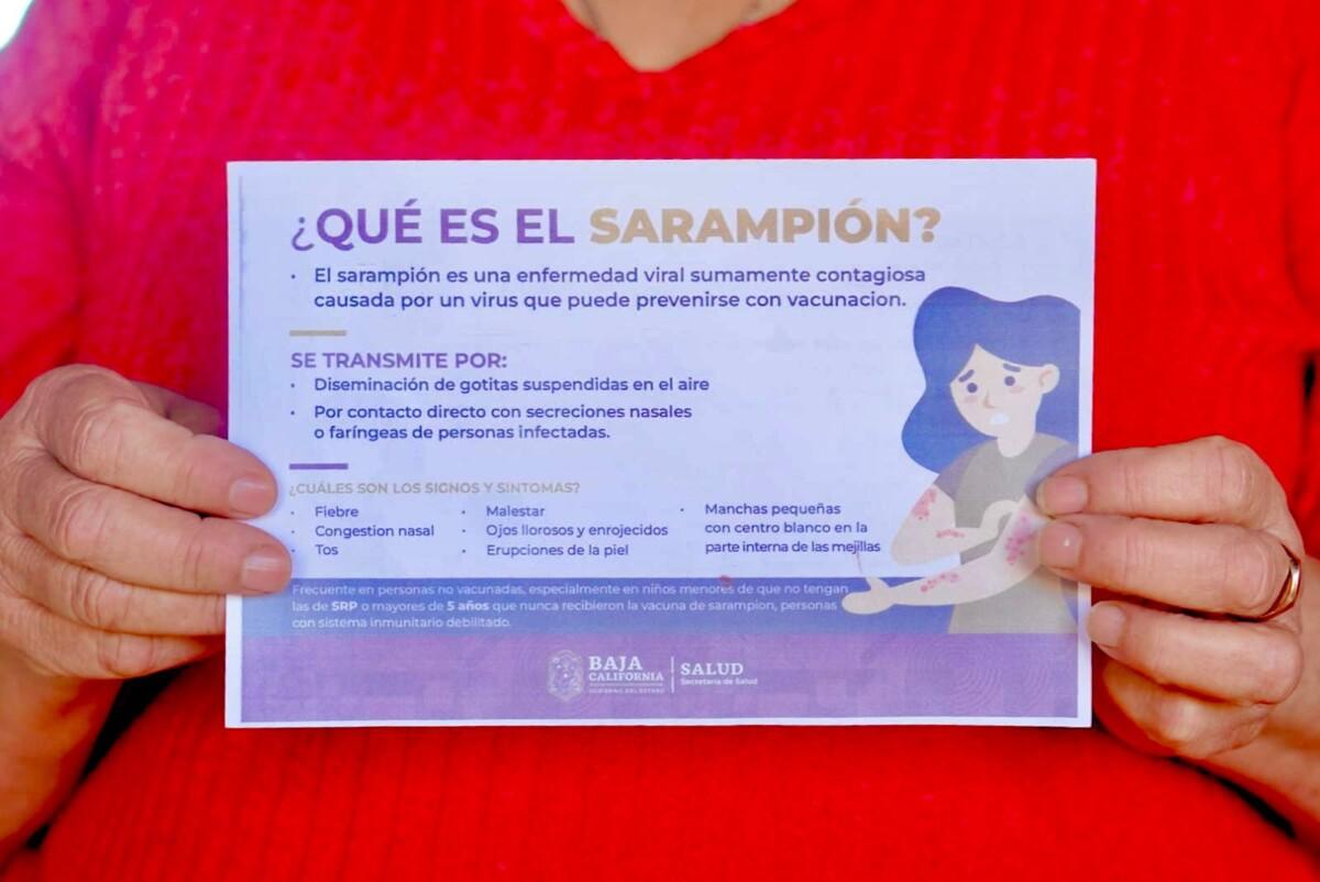 SE MANTIENE CONTROL DEL SARAMPIÓN EN BAJA CALIFORNIA: SECRETARÍA DE SALUD