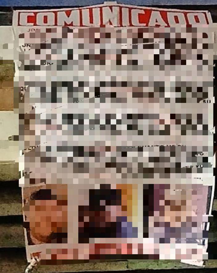 COLOCAN 2 NARCOMANTAS CONTRA DELINCUENTES