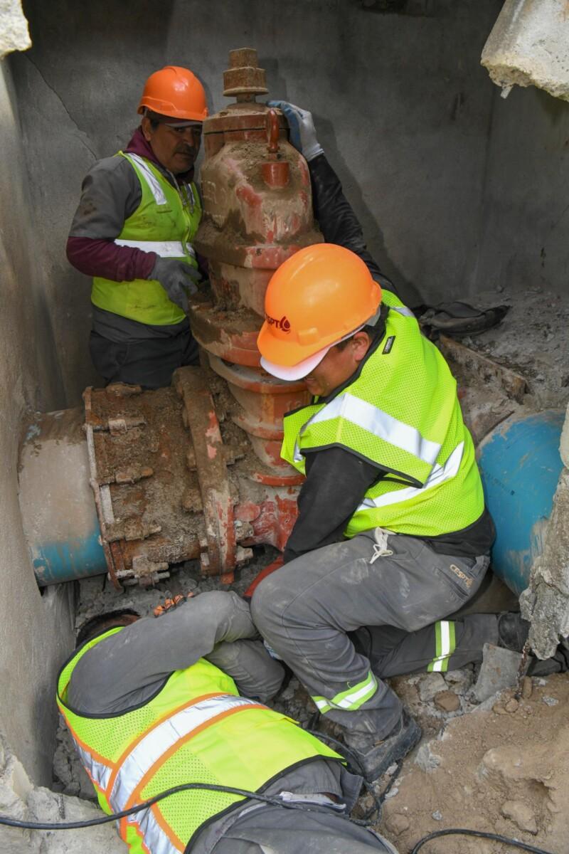 CESPT ejecuta obras estratégicas adicionales durante interconexión del Acueducto Florido-Aguaje
