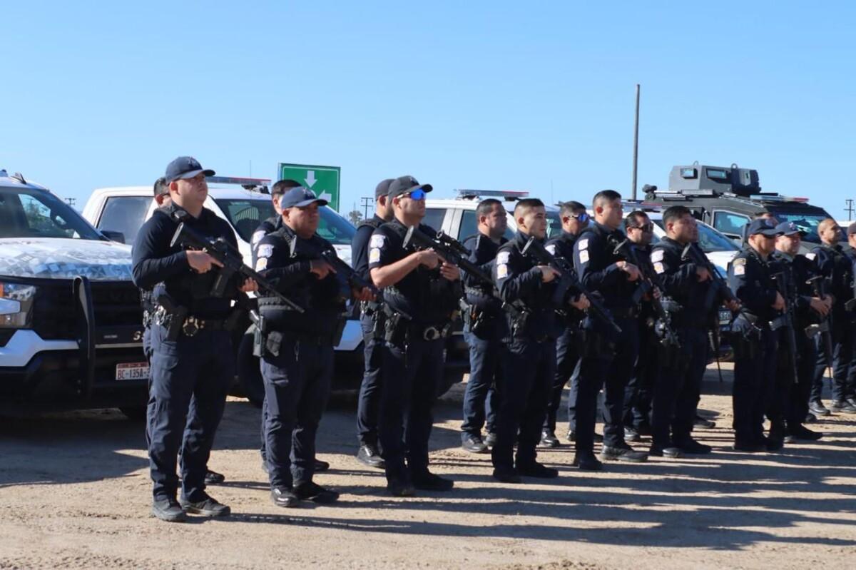 INICIA DESPLIEGUE OPERATIVO ESPECIAL “SAN QUINTÍN SEGURO”