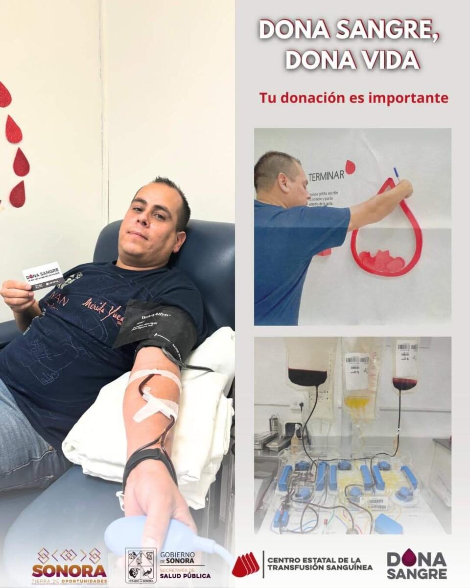Llama SSP a dejar atrás desinformación y donar sangre para salvar vidas en Sonora