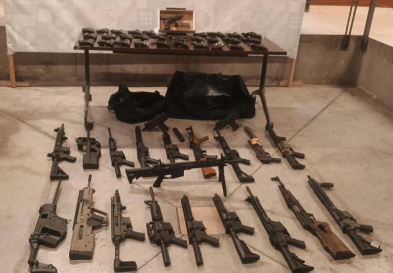 Guardia Nacional y Ejército Mexicano aseguran armamento en el municipio de Tijuana
