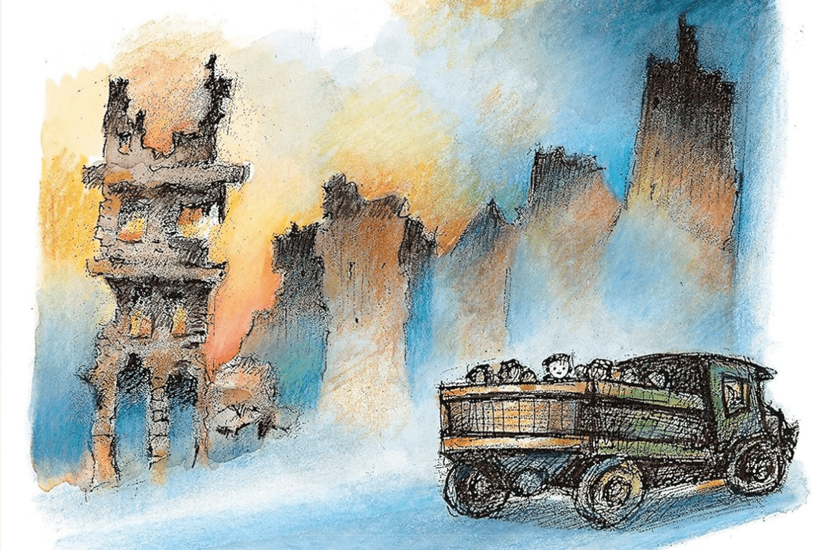 Dibujar para sobrevivir: la Suerte de Uri Shulevitz, el niño que escapó del Holocausto