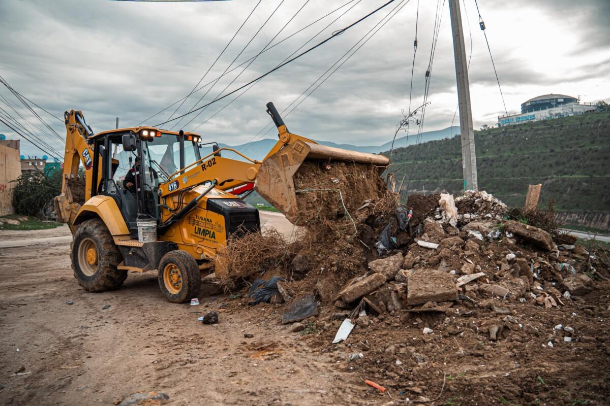 Recolecta Gobierno Municipal más de 56 toneladas de basura en la primera jornada 2026 de ‘Tijuana: Ciudad Limpia’