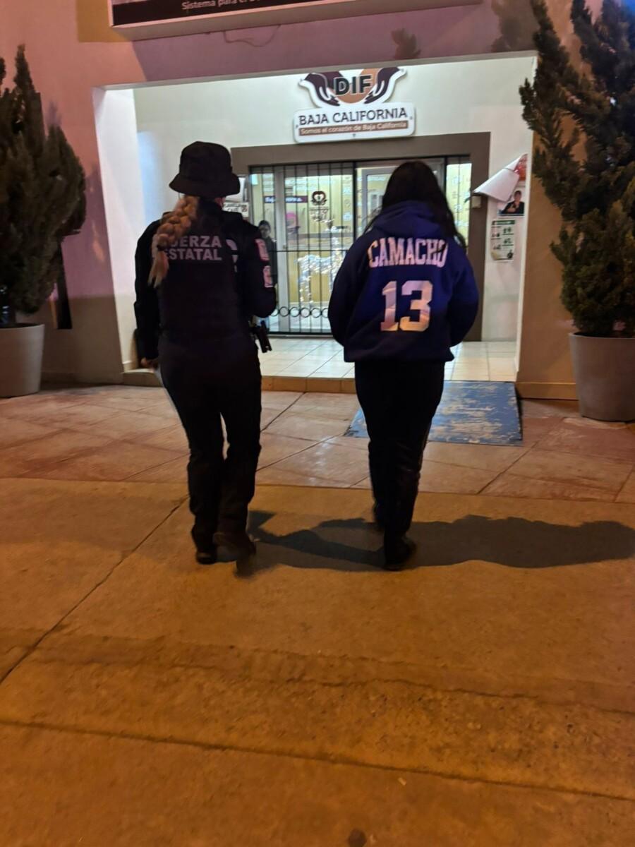 ESCUADRÓN VIOLETA SALVAGUARDA A ADOLESCENTE VÍCTIMA DE VIOLENCIA FAMILIAR EN TIJUANA