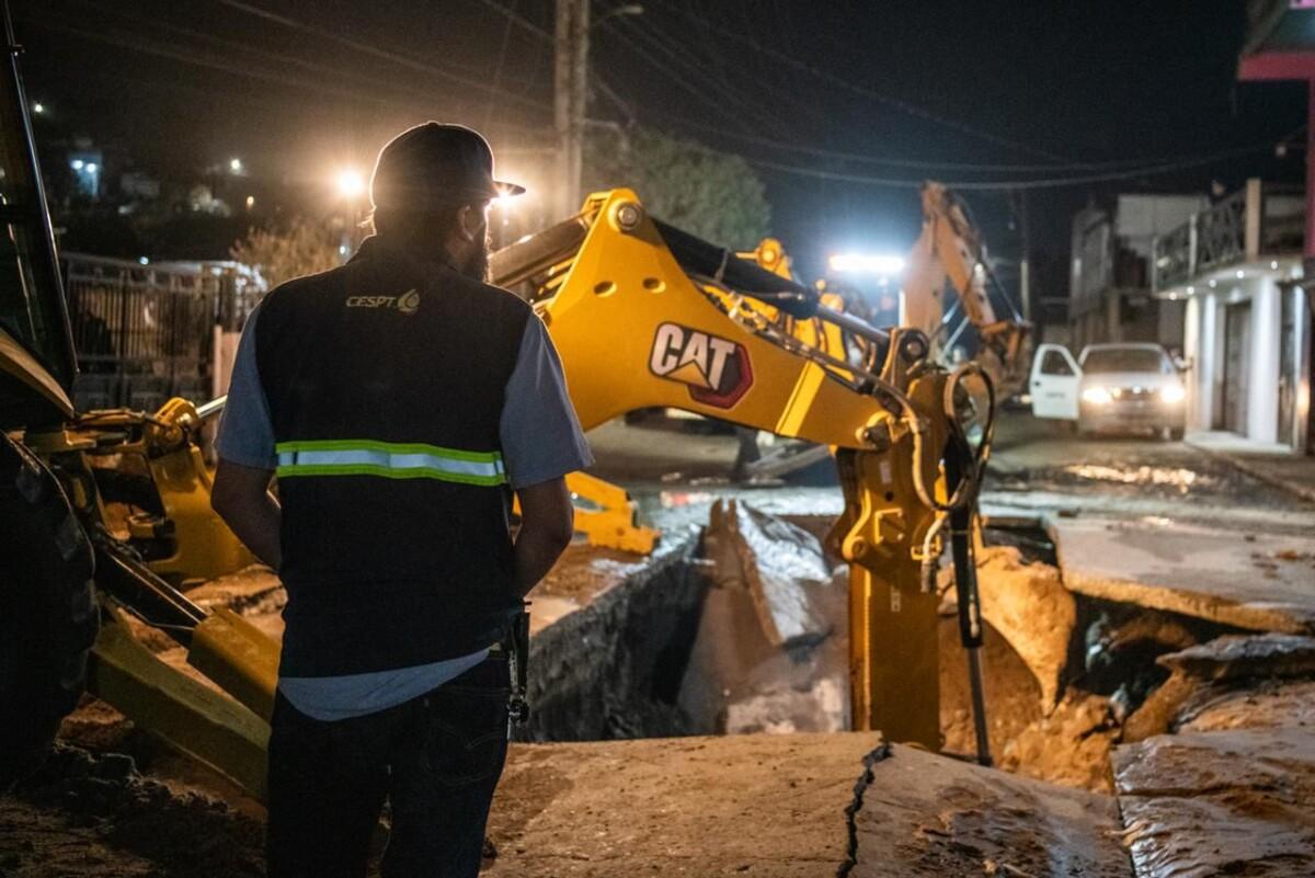FUGA EN ACUEDUCTO VILLA DEL PRADO