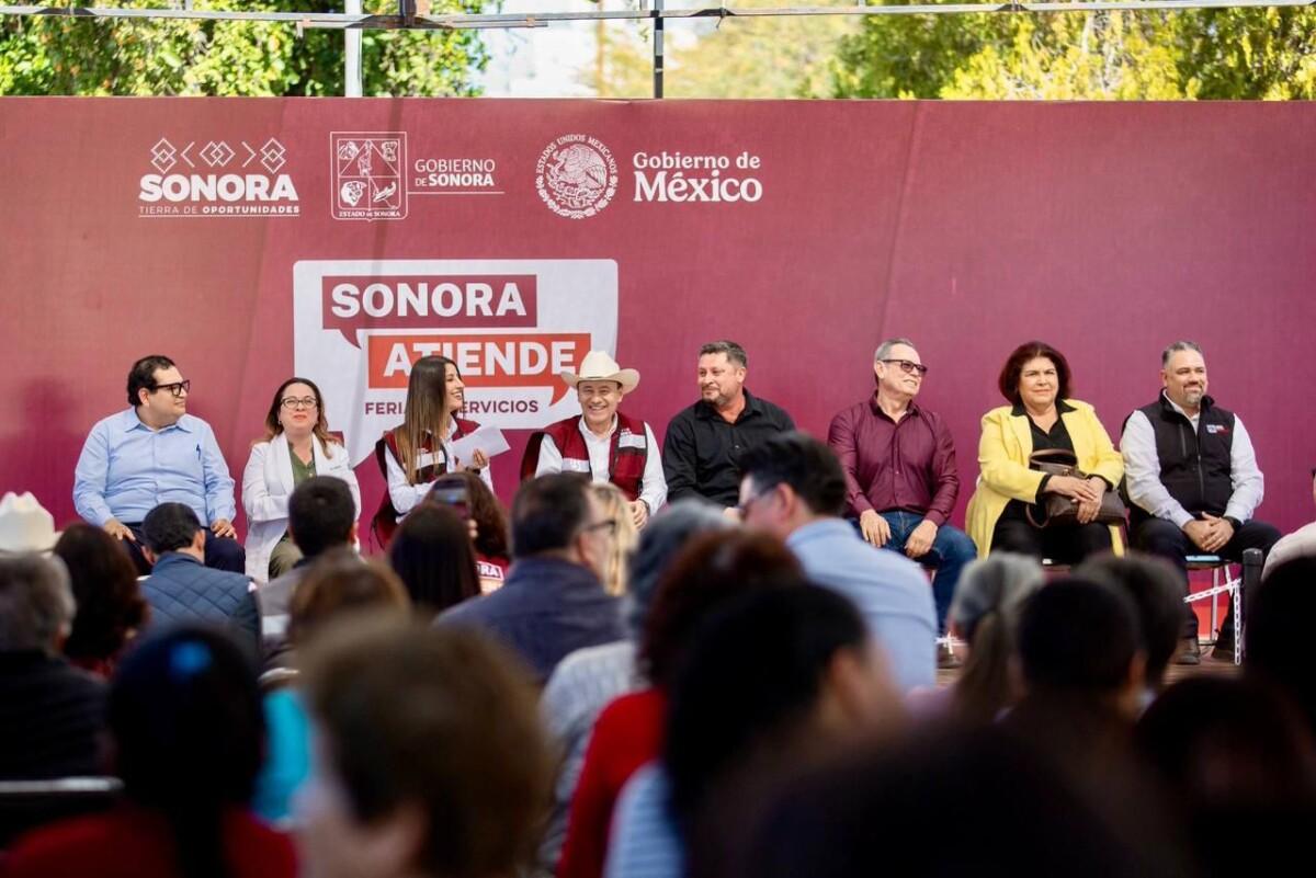Gobernador Durazo consolida Sonora Atiende con más de 115 mil atenciones directas en territorio