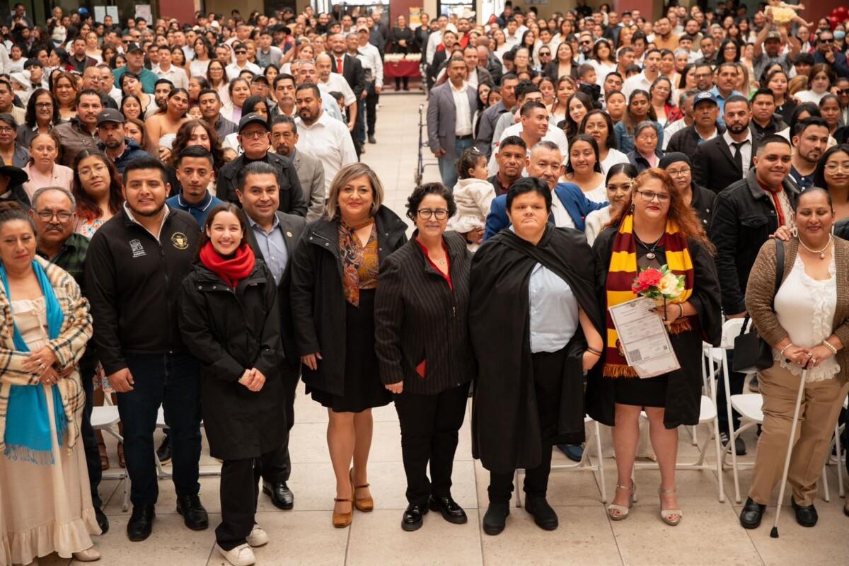 Fortalece el 10° Ayuntamiento de Playas de Rosarito el núcleo familiar con exitosa jornada de Matrimonios Colectivos.