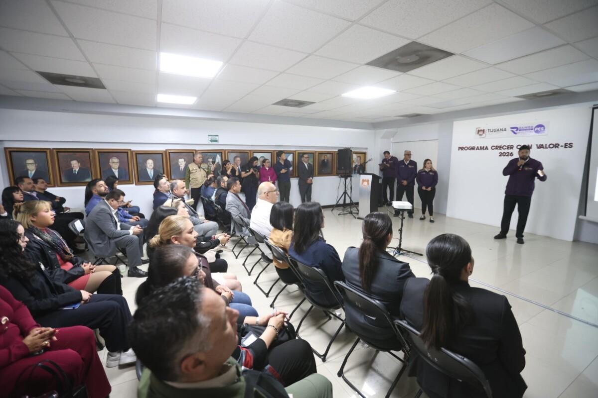 Reconoce alcalde Ismael Burgueño alcance del programa ‘Crecer con Valor-Es’