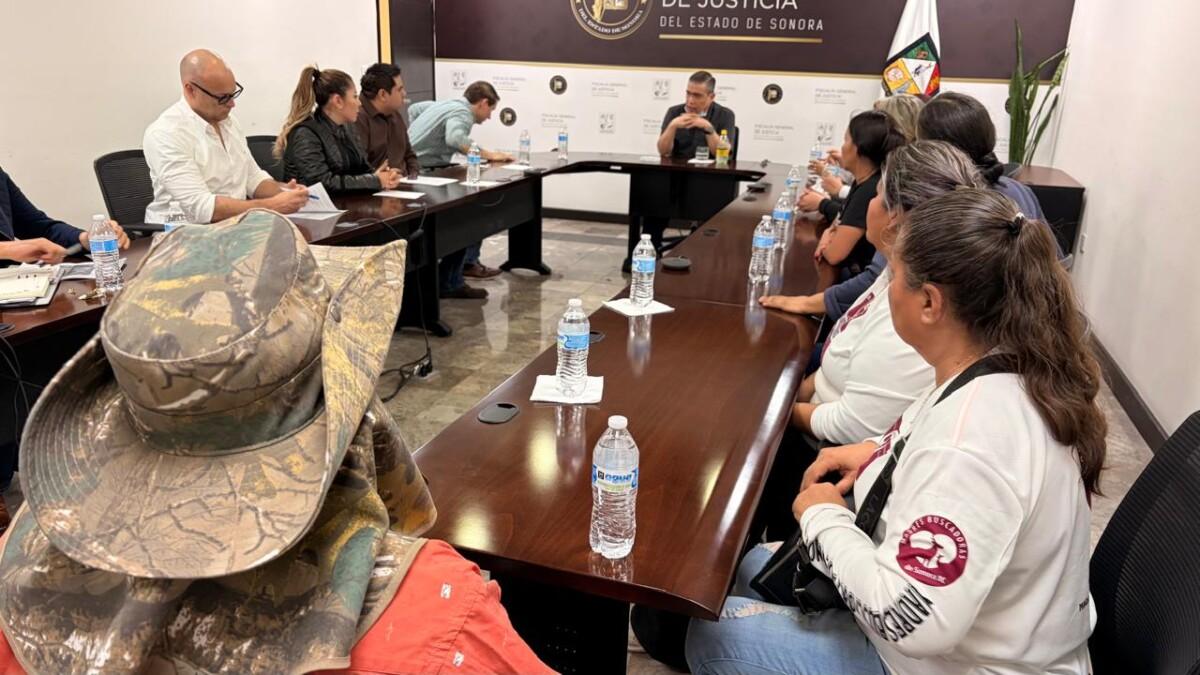 Fiscalía de Sonora informa acuerdos con colectivo Madres Buscadoras de Sonora