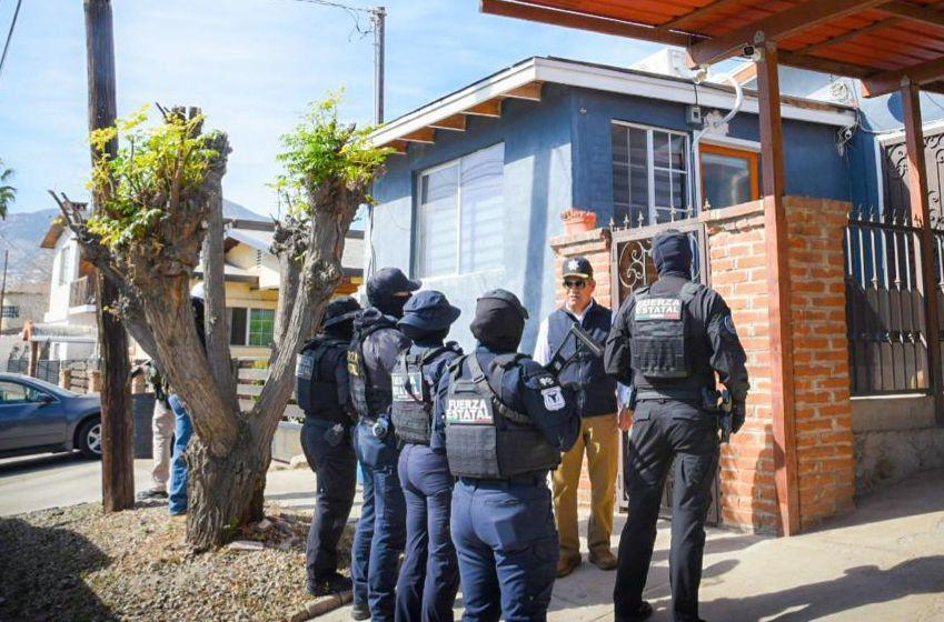 ENCABEZA SECRETARIO LAUREANO CARRILLO RETIRO DE CÁMARAS IRREGULARES EN TECATE