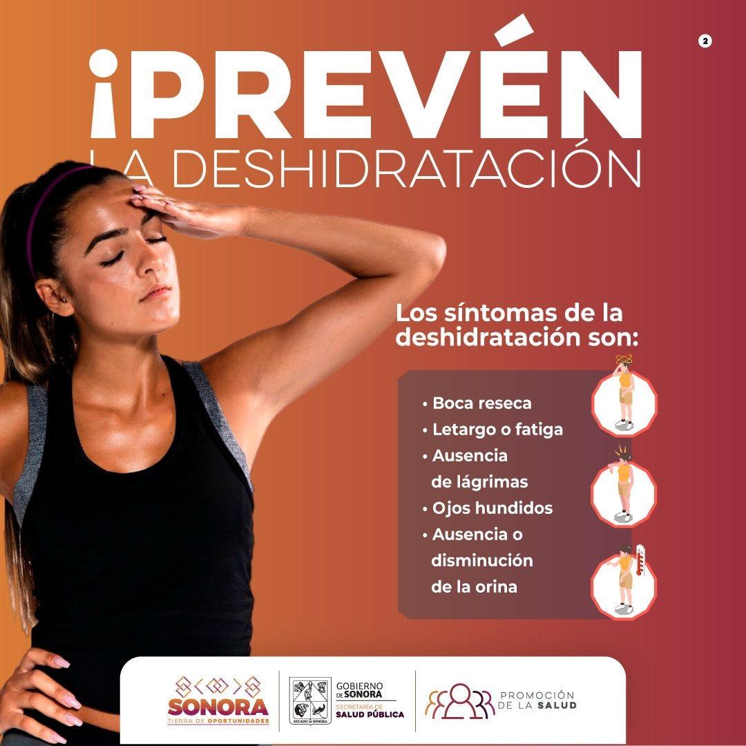 Llama Salud Sonora a protegerse ante altas temperaturas en la entidad