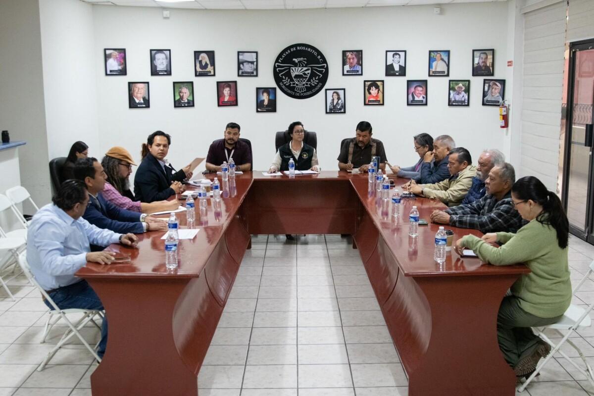 Rocío Adame impulsa coordinación interinstitucional para brindar certeza jurídica a ejidatarios y asentamientos de Playas de Rosarito
