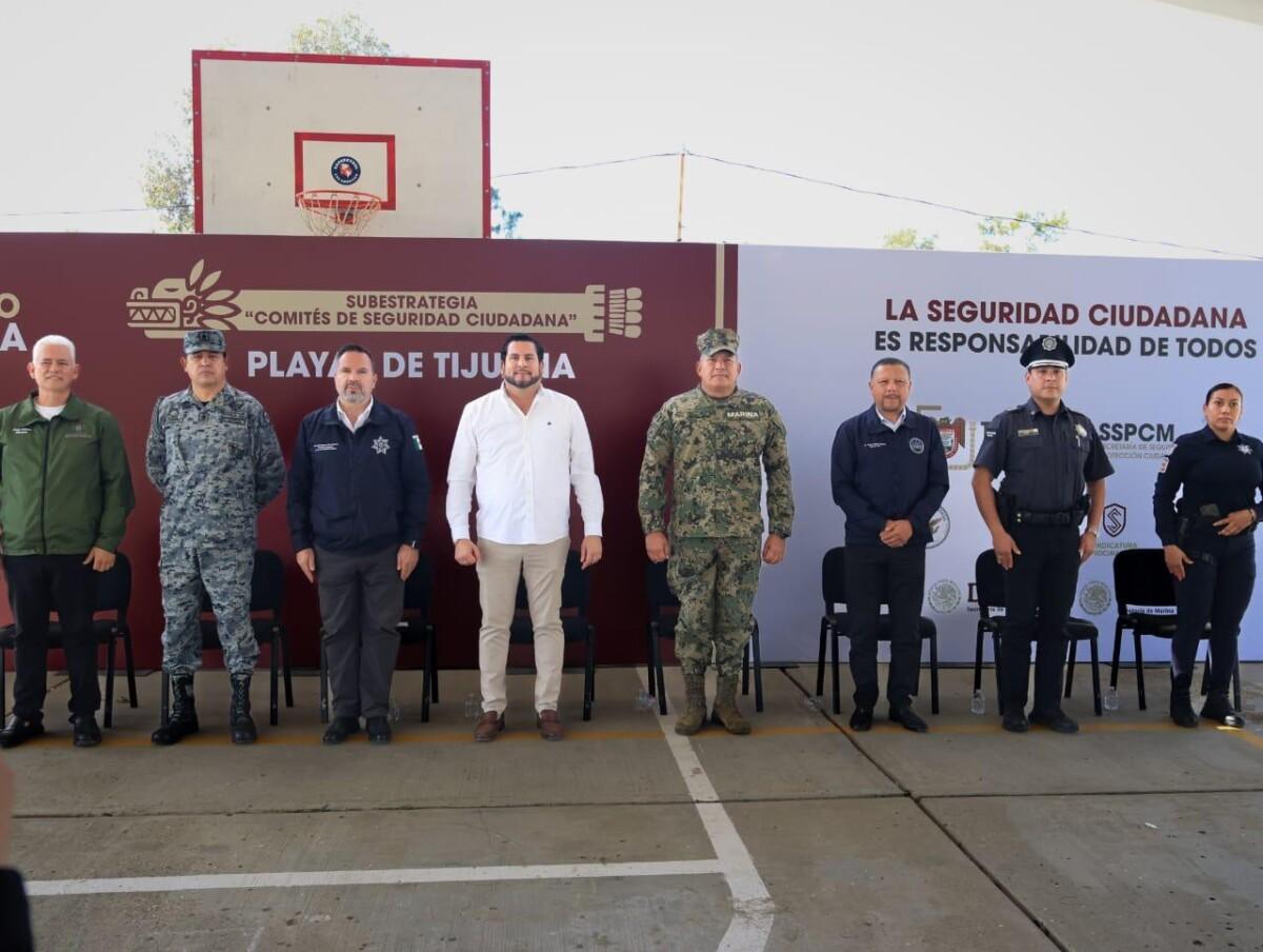 Arranca Ismael Burgueño la subestrategia de Comités de Seguridad Ciudadana en el Distrito Playas de Tijuana
