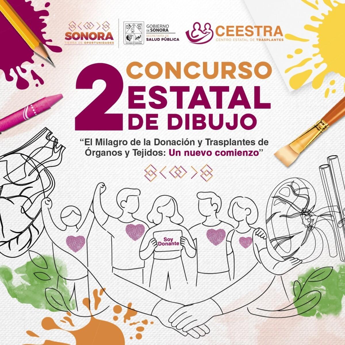 Últimos días para participar en concurso de dibujo sobre donación de órganos