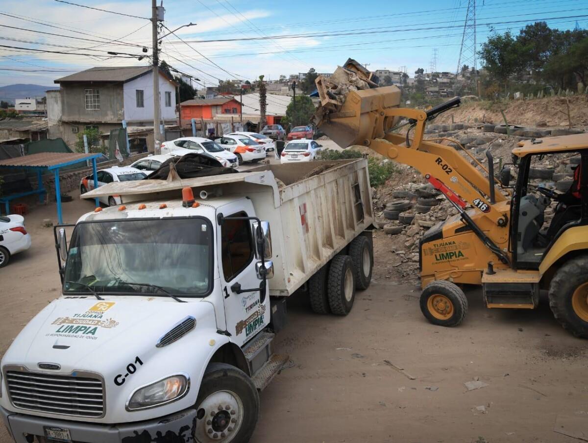 Impacta Gobierno Municipal a 11 mil personas con retiro de 17 toneladas de basura a través de ‘Tijuana: Ciudad Limpia’