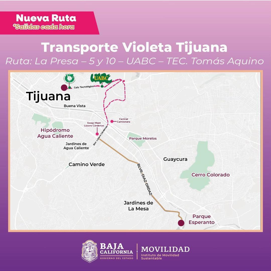 IMPULSA GOBIERNO DEL ESTADO PROGRAMAS Y NUEVAS RUTAS DE TRANSPORTE PARA MEJORAR LA MOVILIDAD EN BAJA CALIFORNIA