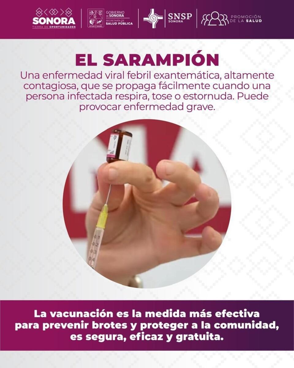 ¿No recuerdas si te vacunaste contra el sarampión? Ante la duda, vacúnate: SSP