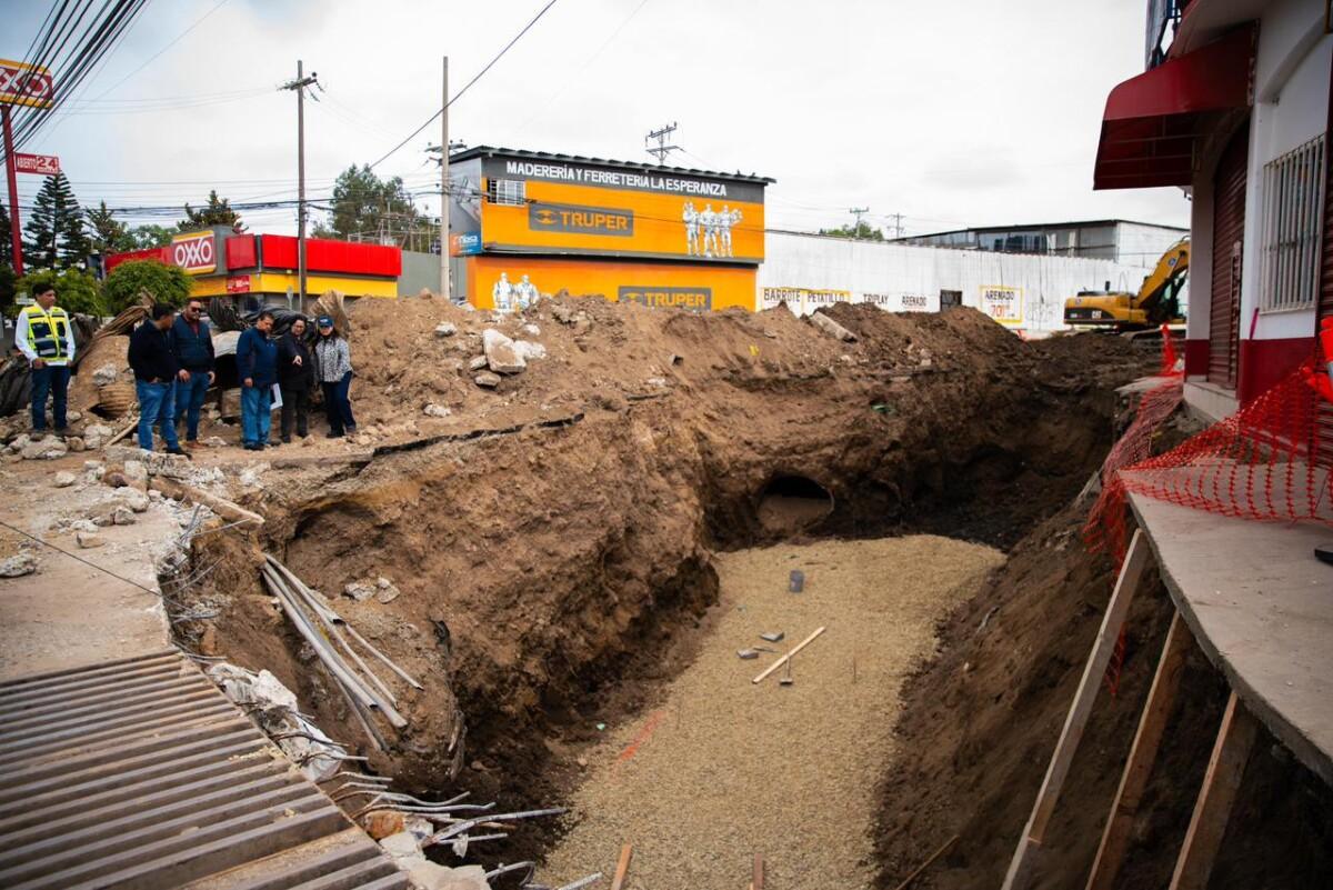 Rocío Adame refuerza supervisión en zonas prioritarias de Playas de Rosarito por socavones