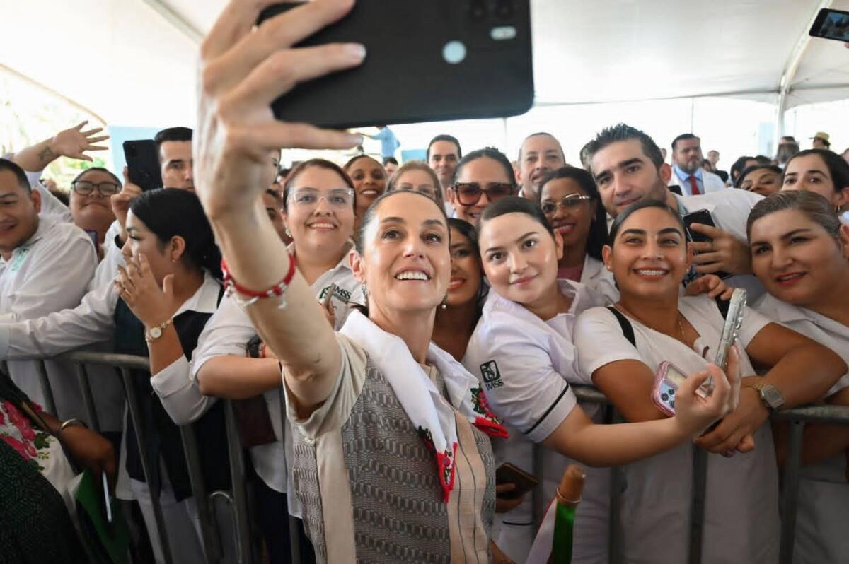 DESPUÉS DE CONFIRMAR EL PÉSIMO GOBIERNO DE BAJA CALIFORNIA, -AL QUE OBSTANTE AVALÓ- SE VIO MUY ENOJADA CON DIPUTADOS Y EL SENADOR ARMANDO AYALA, EN SAN QUINTÍN,CLAUDIA SHEINBAUM CAMBIÓ SU MAL ESTAR EN SONORA