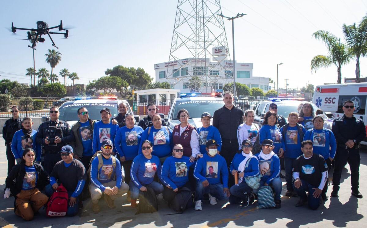 Presenta Gobierno de Playas de Rosarito la nueva Célula de Búsqueda de Personas y fortalece capacidades con unidades K9 y Dron