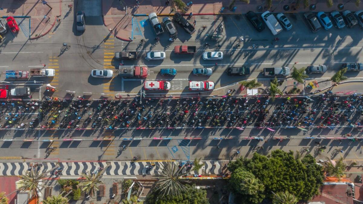 Gobierno de Playas de Rosarito participa en el Paseo Ciclista Rosarito–Viñedos Bibayoff
