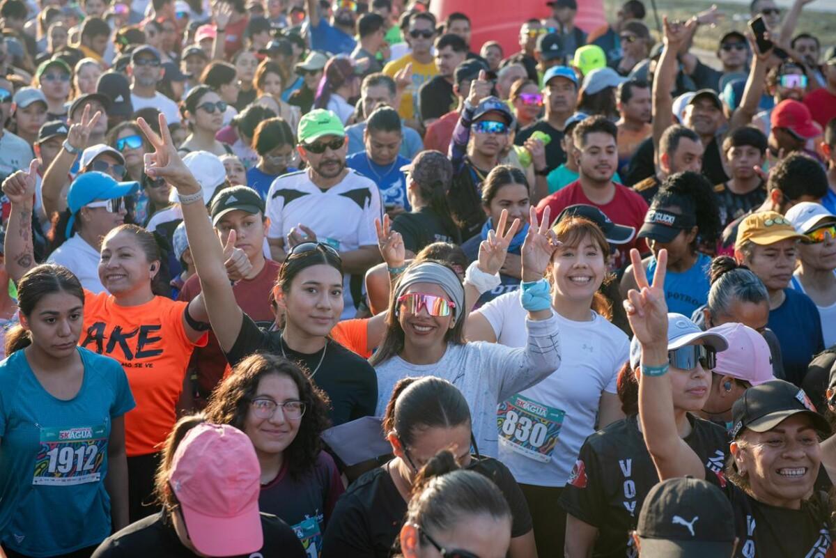 REÚNE CESPT A MÁS DE 2 MIL PERSONAS EN CARRERA “GUARDIÁN DEL AGUA” Y DUPLICA SU CONVOCATORIA