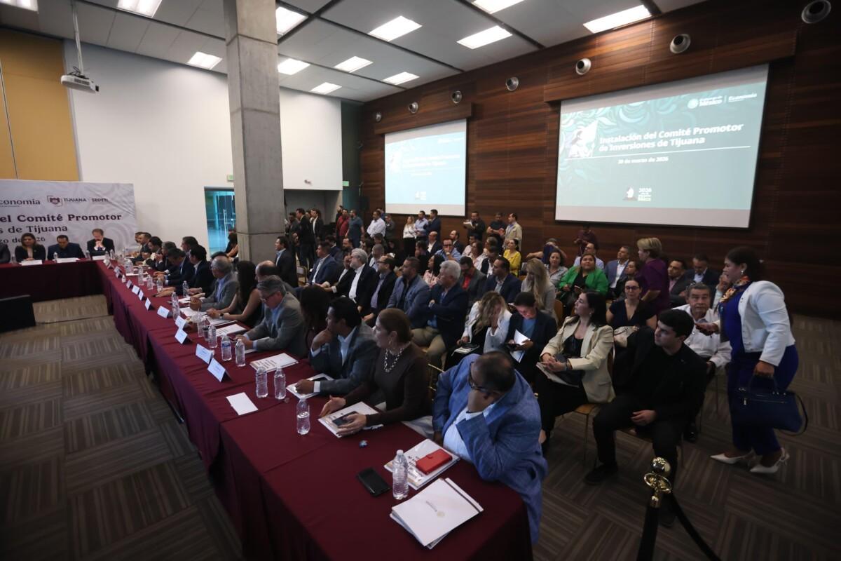 Instala Ismael Burgueño Ruiz Comité Promotor de Inversiones en Tijuana