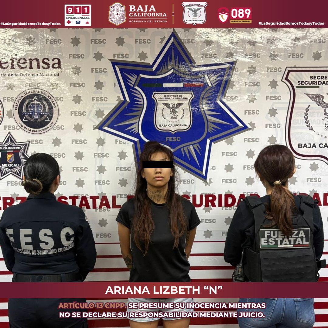 FUERZA ESTATAL CAPTURA A MUJER PRÓFUGA DE LA JUSTICIA POR ABUSO CONTRA MENOR