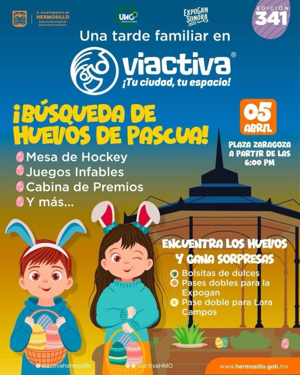 Invitan al domingo de Víactiva con temática de Pascua