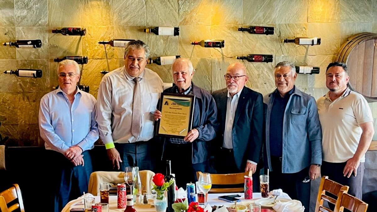 RECONOCE ASOCIACIÓN DE AGENTES ADUANALES DE TIJUANA Y TECATE A.C. TRAYECTORIA DE JAIME AVELAR BECERRA