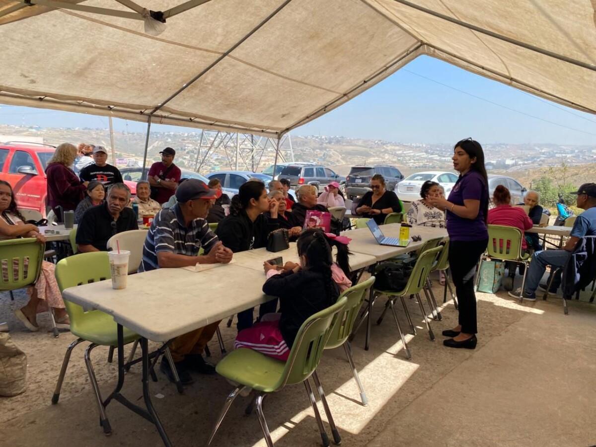 Fortalece Gobierno de Playas de Rosarito atención integral a personas adultas mayores en Plan Libertador