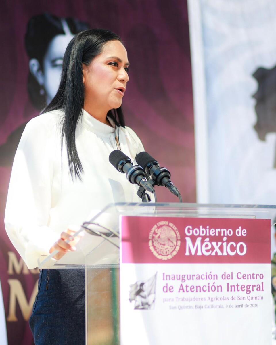 INAUGURAN CENTRO DE ATENCIÓN INTEGRAL PARA TRABAJADORES AGRÍCOLAS DE SAN QUINTÍN