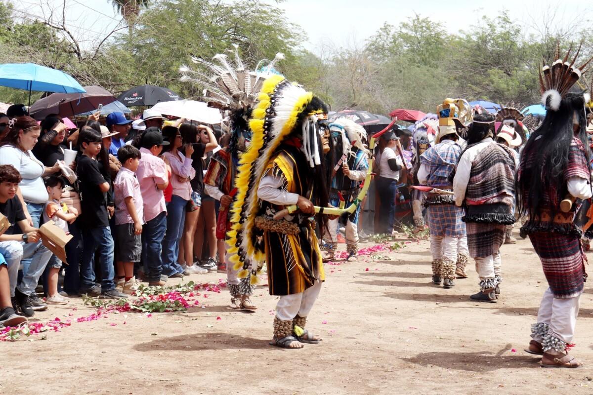 Realizan últimos rituales de la Cuaresma Yaqui en Hermosillo