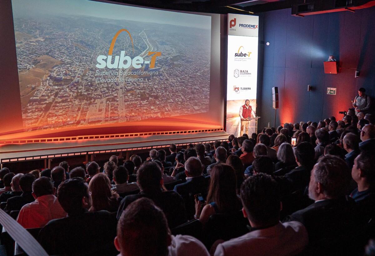 Participa Ismael Burgueño en la presentación del proyecto ‘Sube-T´ Supervía Bajacaliforniana Elevada para mejorar la movilidad en Tijuana