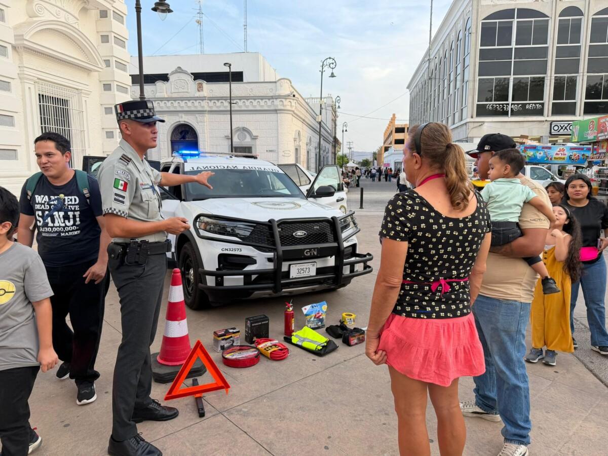 Guardia Nacional fortalece cercanía con la ciudadanía en vacaciones con operativos de proximidad en Sonora