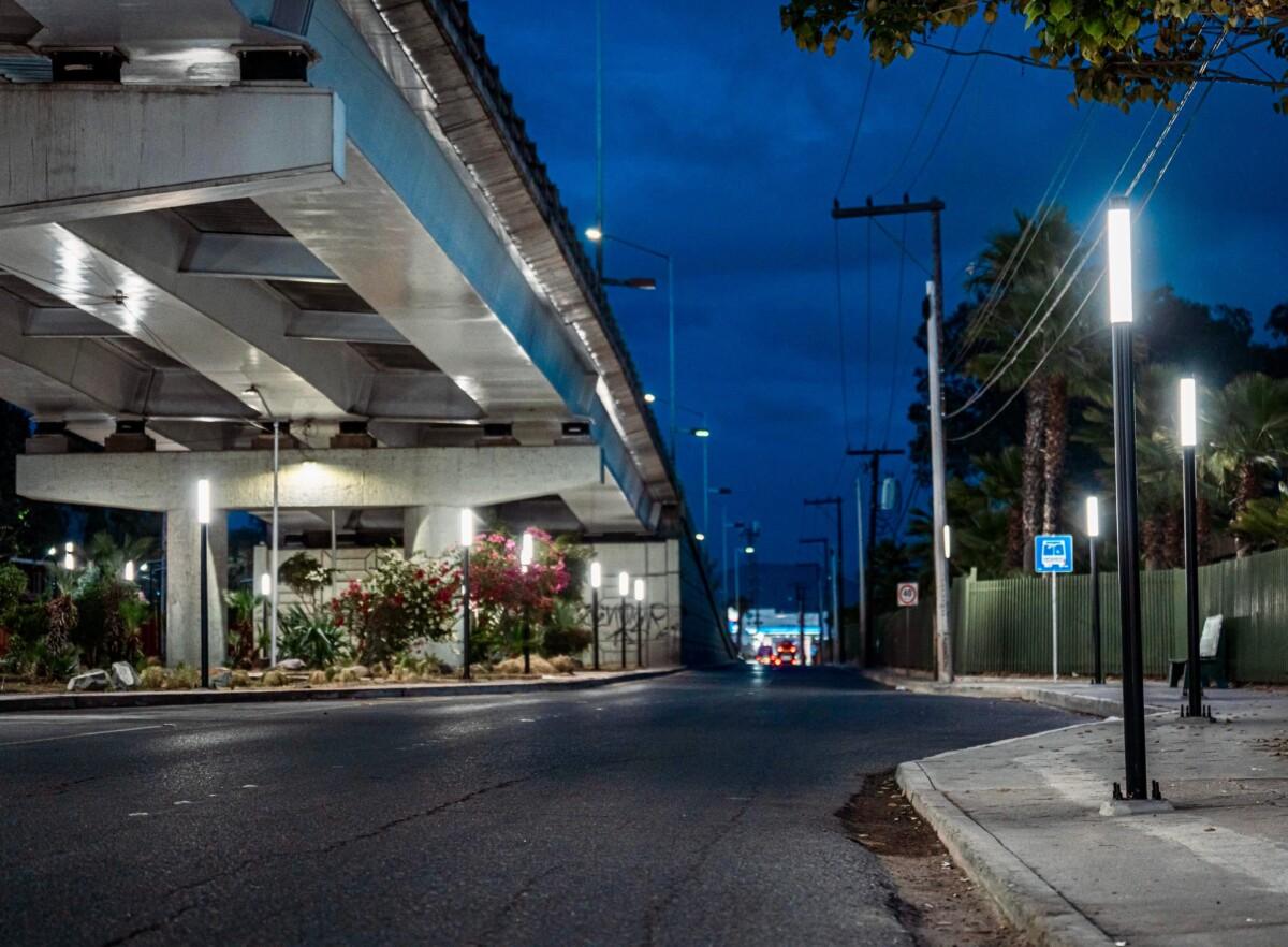 INAUGURA ISMAEL BURGUEÑO SENDERO SEGURO EN  EL INSTITUTO TECNOLOGICO DE TIJUANA EN OTAY CENTENARIO