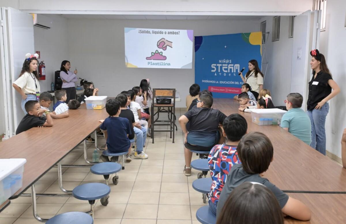 Con una gran participación de niñas y niños inicia el programa Ciencia, Innovación y Tecnología de la H