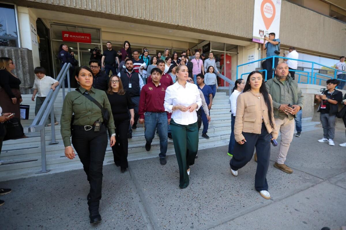 PARTICIPA XXV AYUNTAMIENTO DE TIUANA EN EL MACRO SIMULACRO ESTATAL