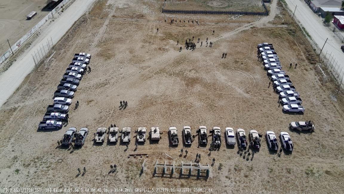 INICIA “OPERACIÓN VALLE DE LA TRINIDAD” CON LAS FUERZAS DE SEGURIDAD DE BAJA CALIFORNIA