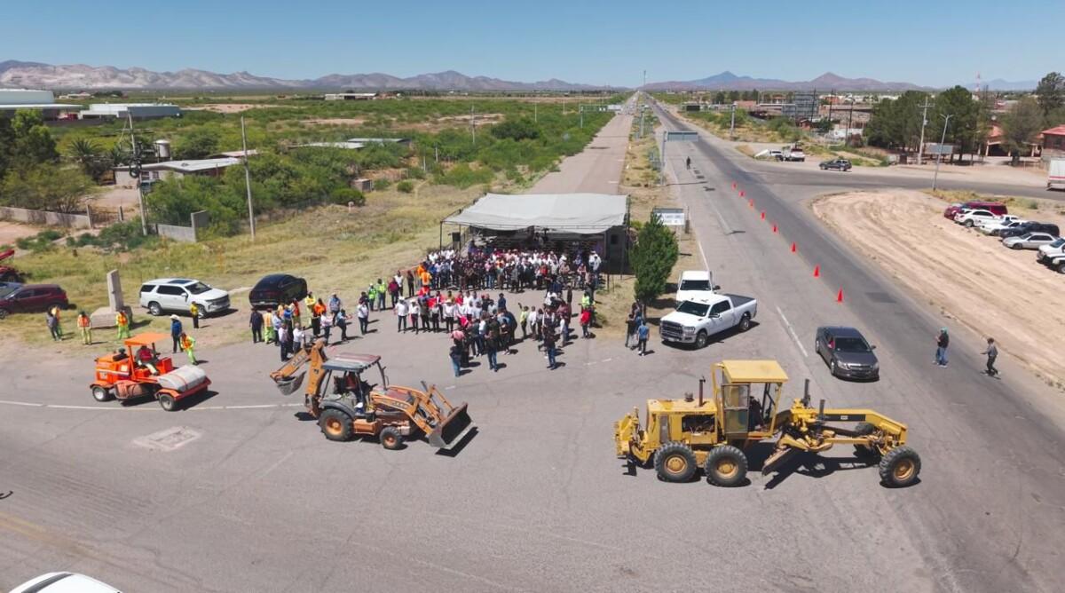 Gobierno estatal mejora conectividad en el norte de Sonora con rehabilitación de carreteras