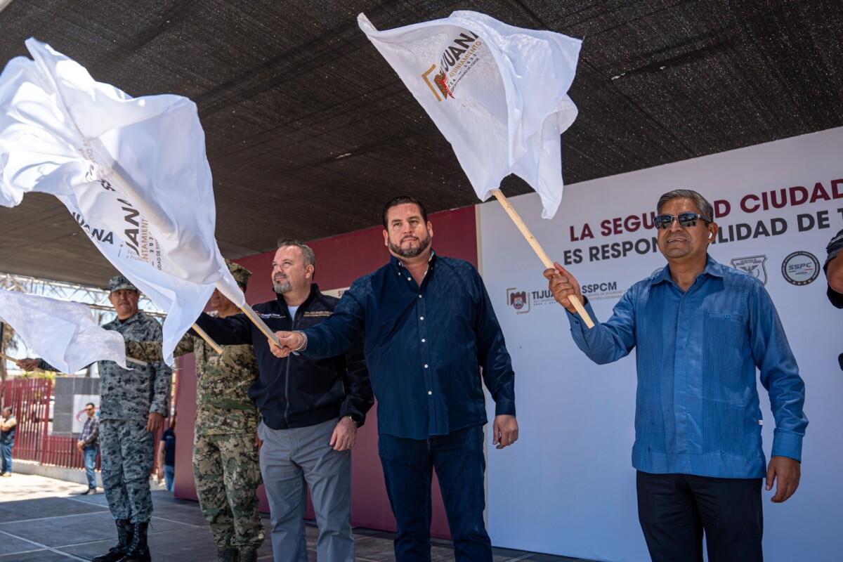 Pone en marcha Ismael Burgueño operativo de la Subestrategia de los Comites de Seguridad Ciudadana en el Distrito Otay Centenario